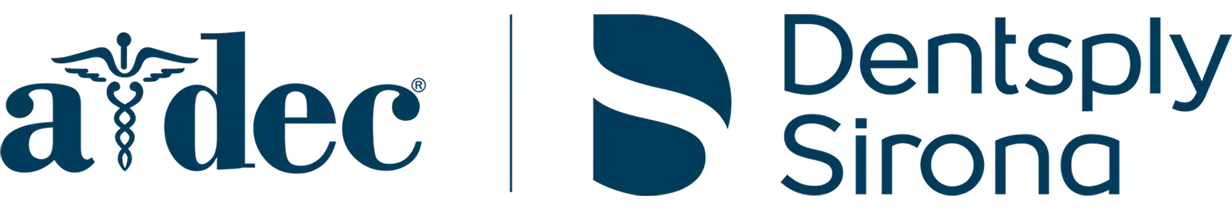 A-dec Dentsply Sirona logo